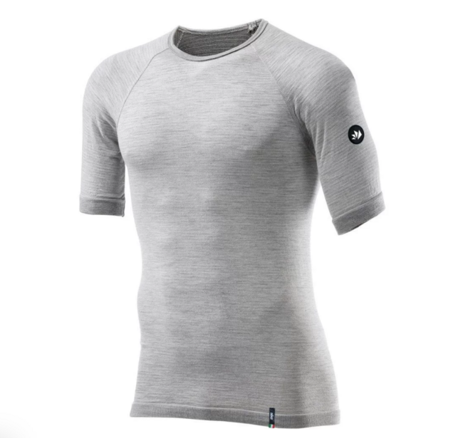 Maglia Termica Moto Wool Grey Six2 Unisex